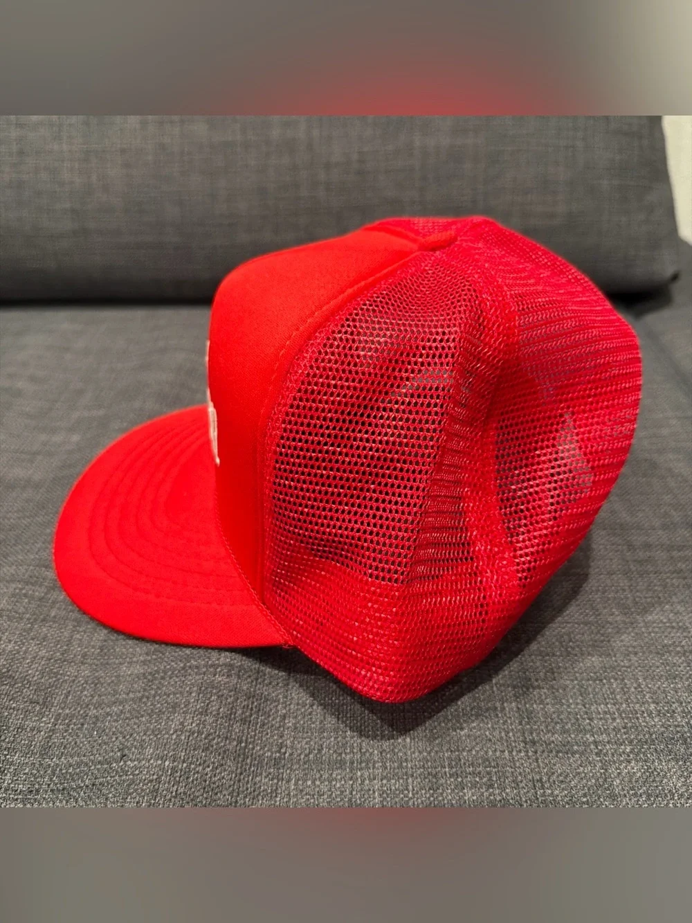 Houston Snapback Hat Trucker Rope Adjustable Red Men’s Medium / Large